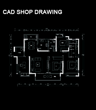 CAD室内设计施工图高级班